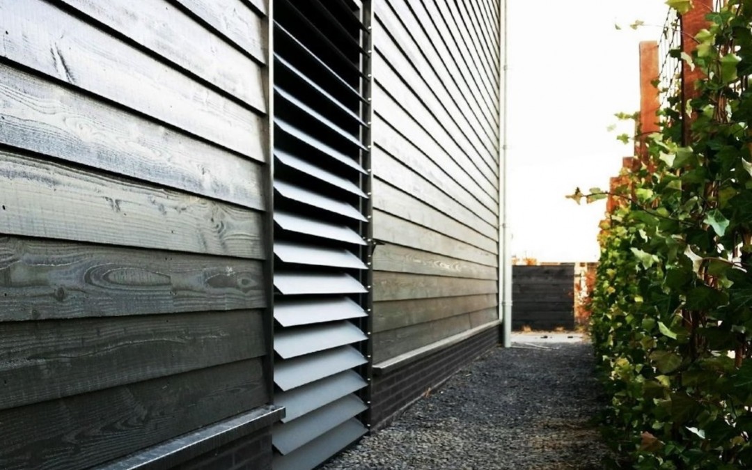 Shutters buiten
